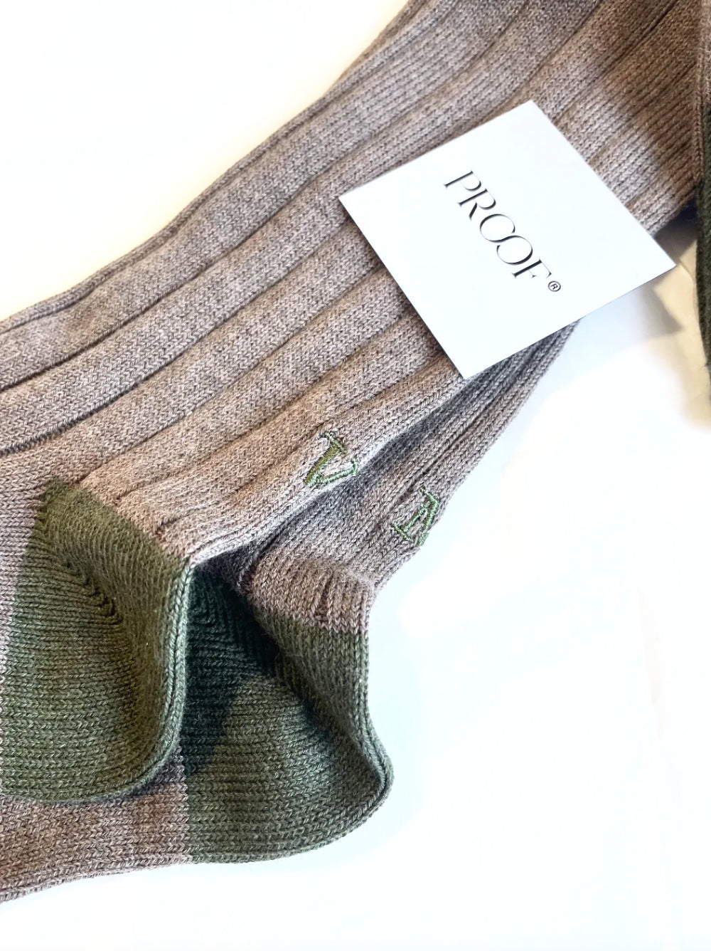 Calze donna caldo cotone bicolore