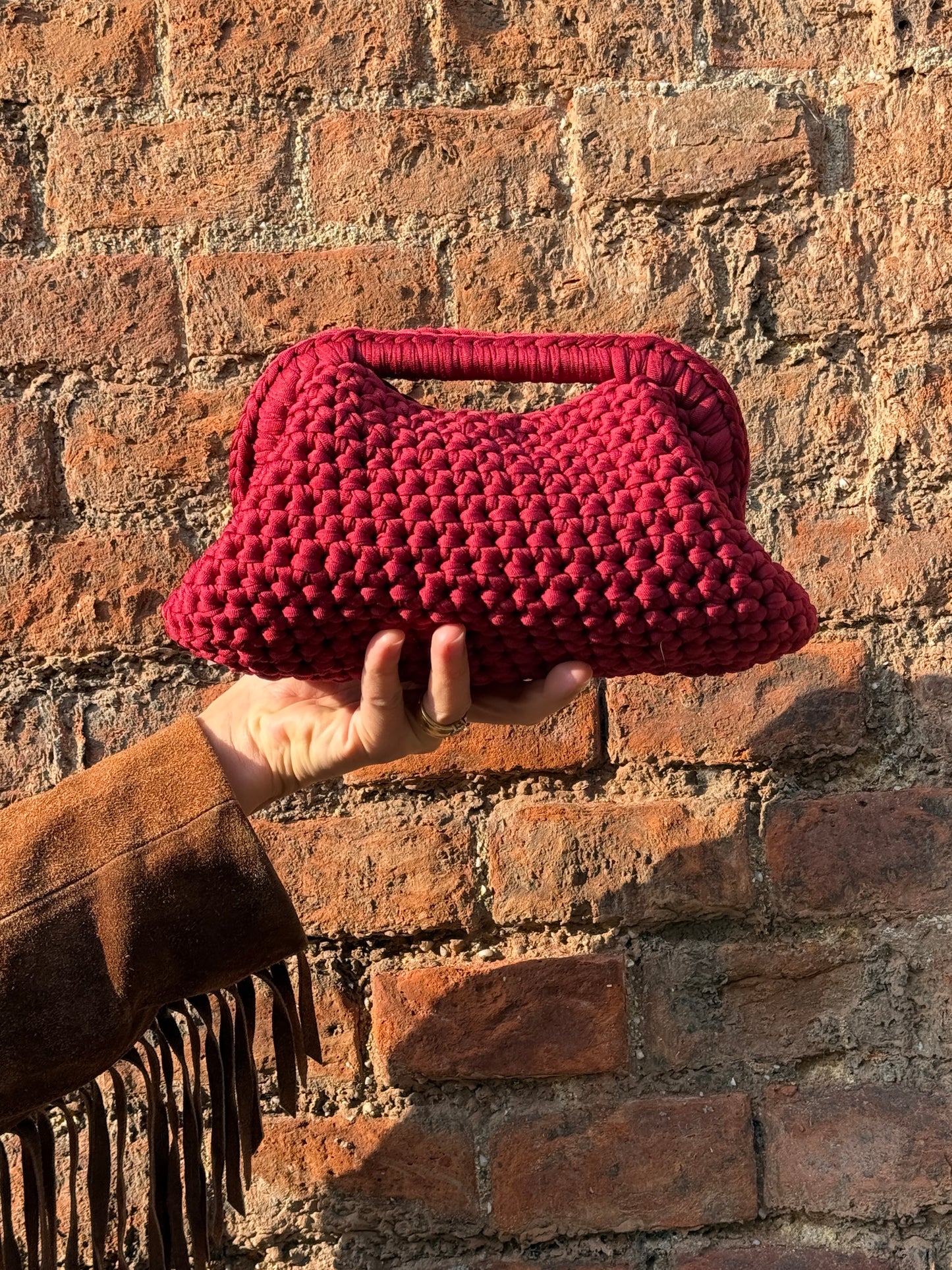 Borsa "Rossana" colore bordeaux