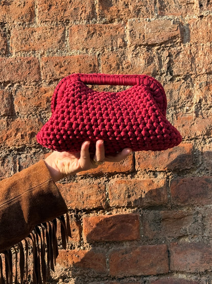 Borsa "Rossana" colore bordeaux