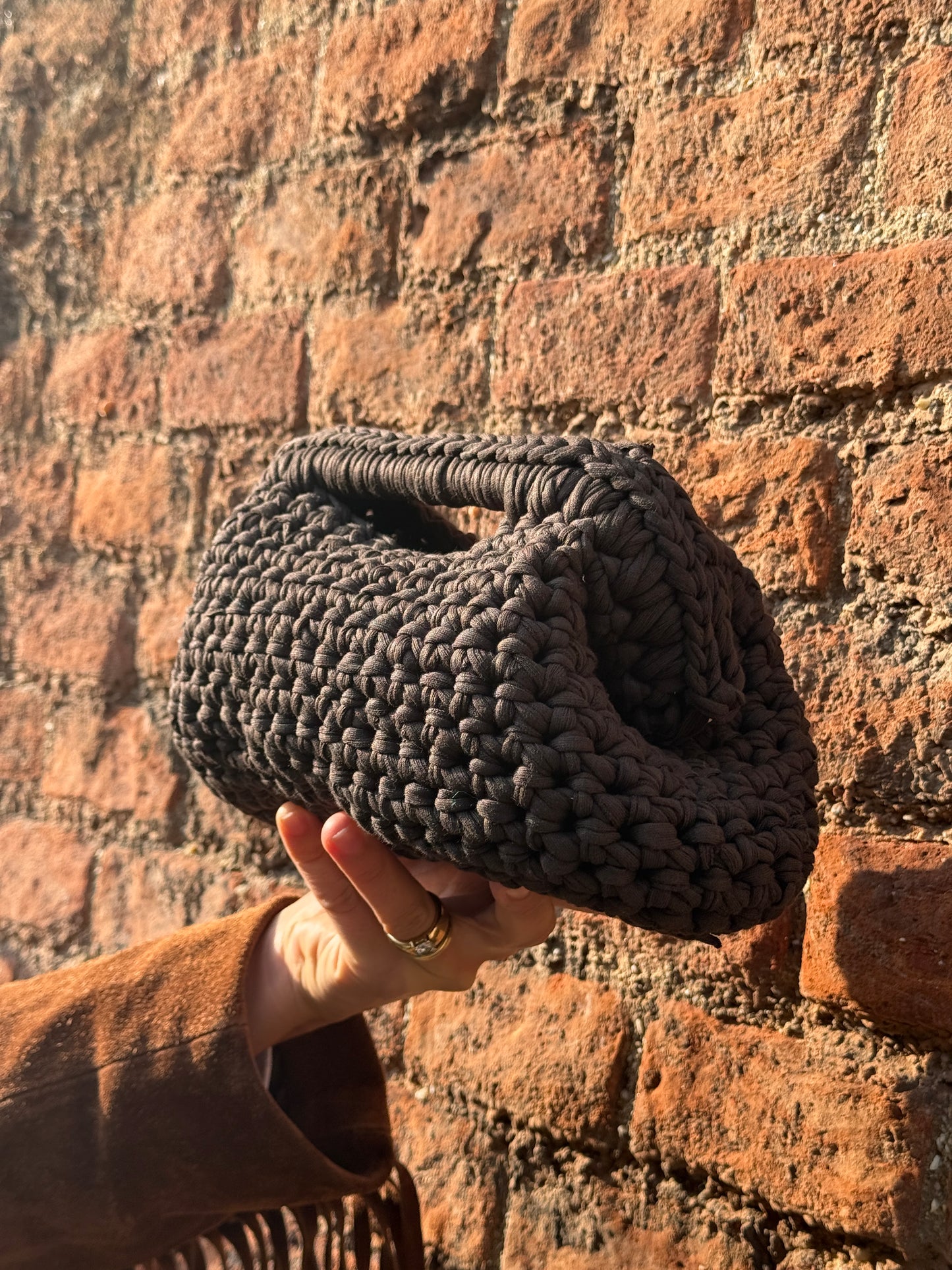 Borsa "Rossana" colore moka