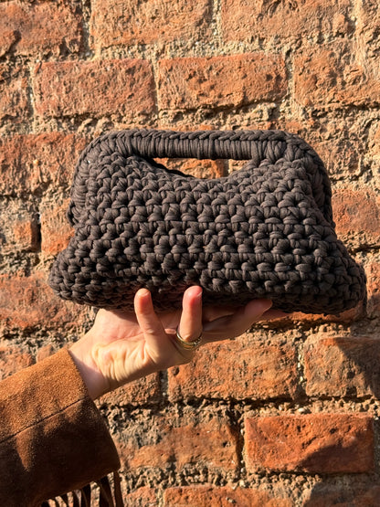 Borsa "Rossana" colore moka