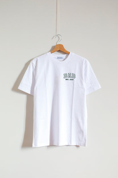 Tshirt "DAD est. + anno"