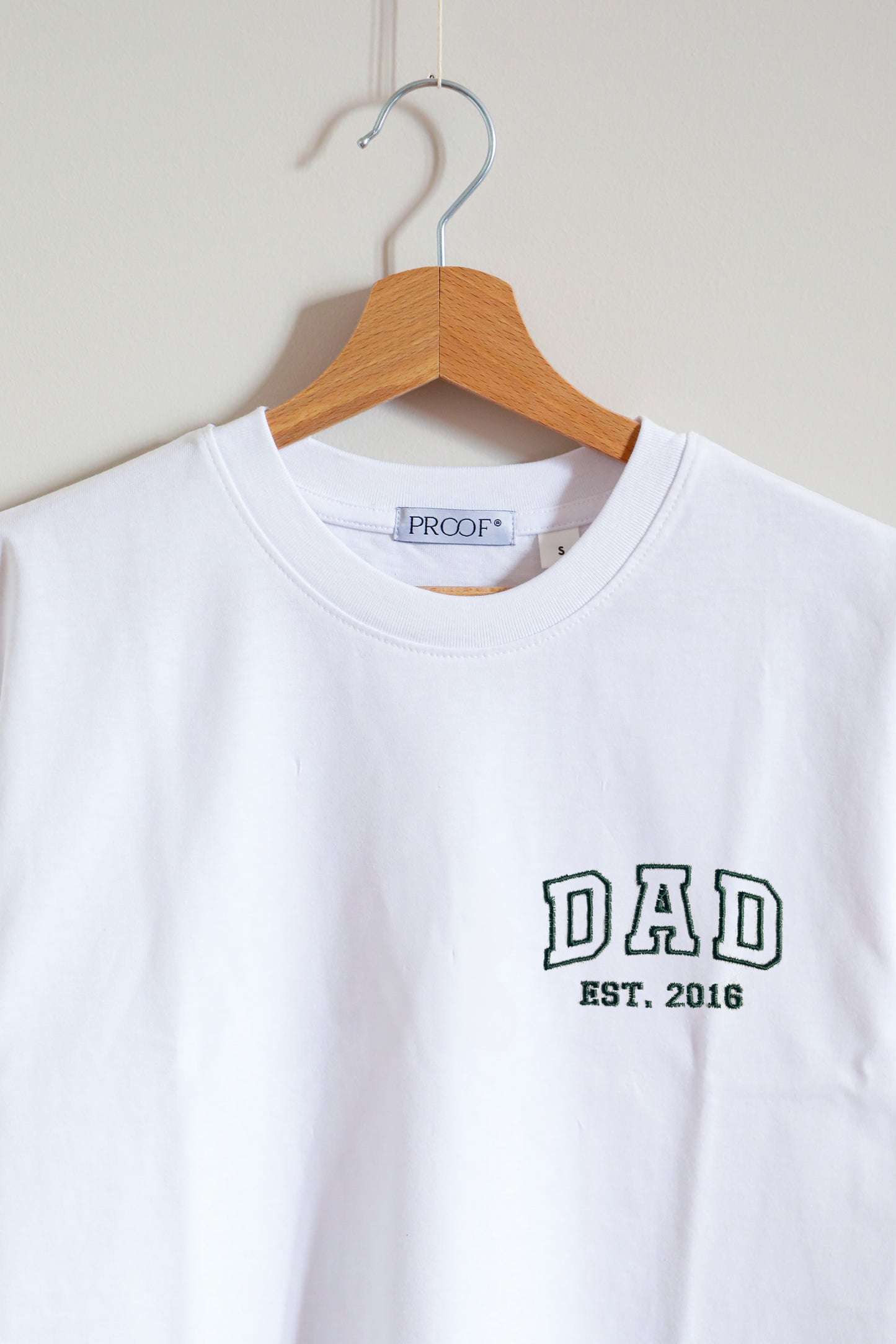 Tshirt "DAD est. + anno"