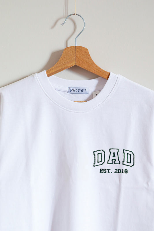 Tshirt "DAD est. + anno"