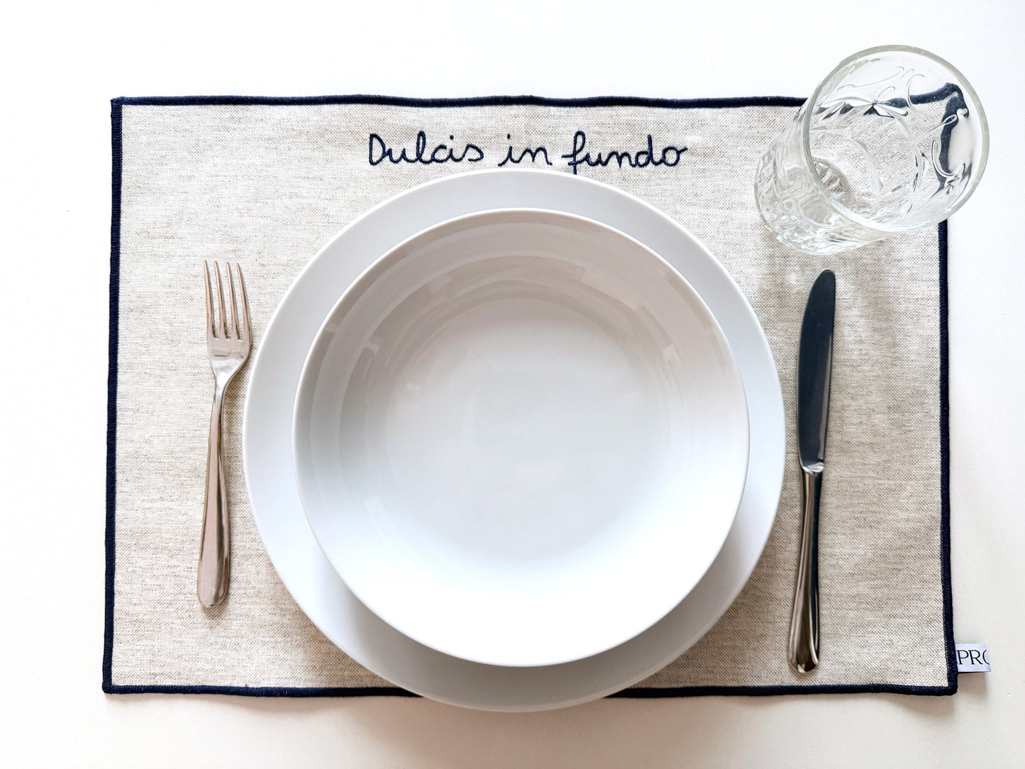 Tovaglietta "Dulcis in fundo"
