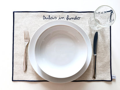 Tovaglietta "Dulcis in fundo"
