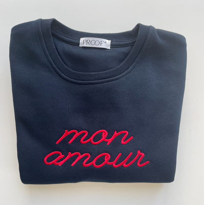 Felpa "Mon Amour"