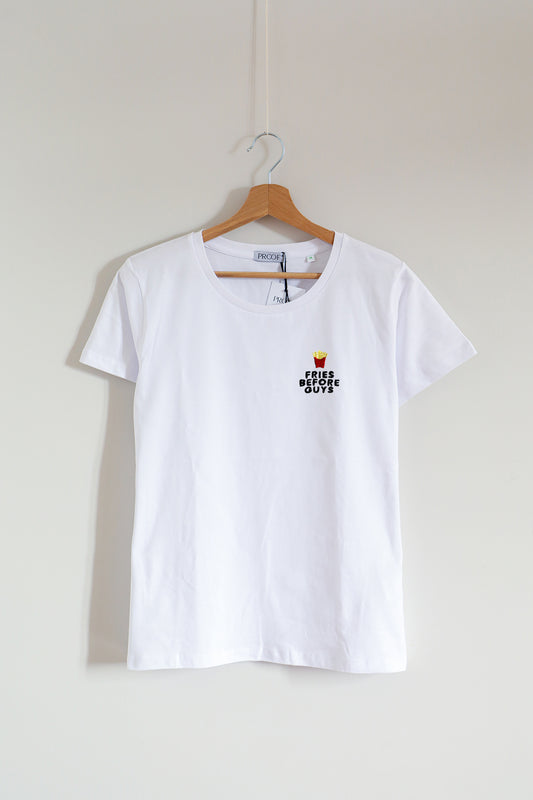 Tshirt "fries before guys"