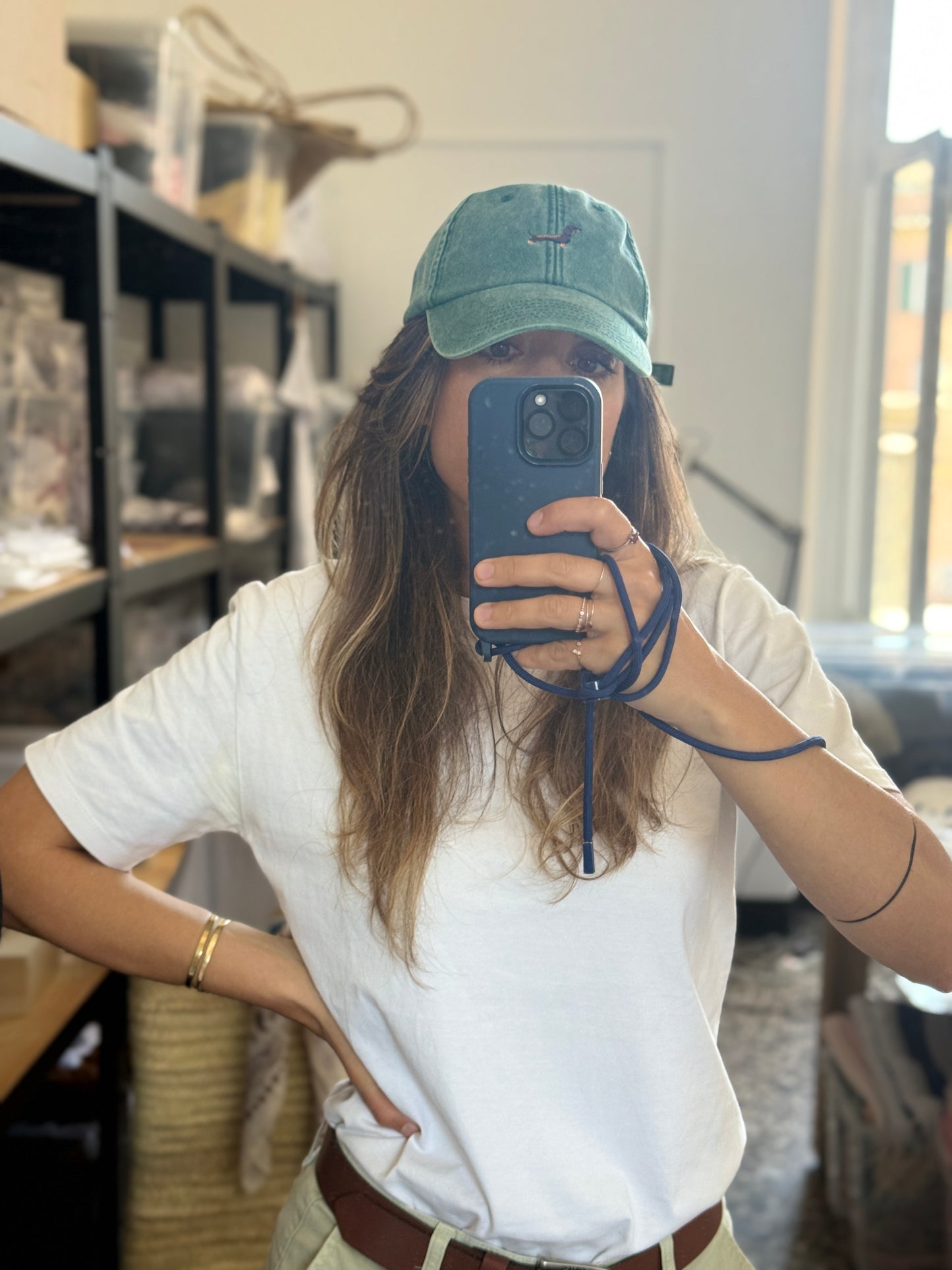 Cappellino verdone "bassotto"