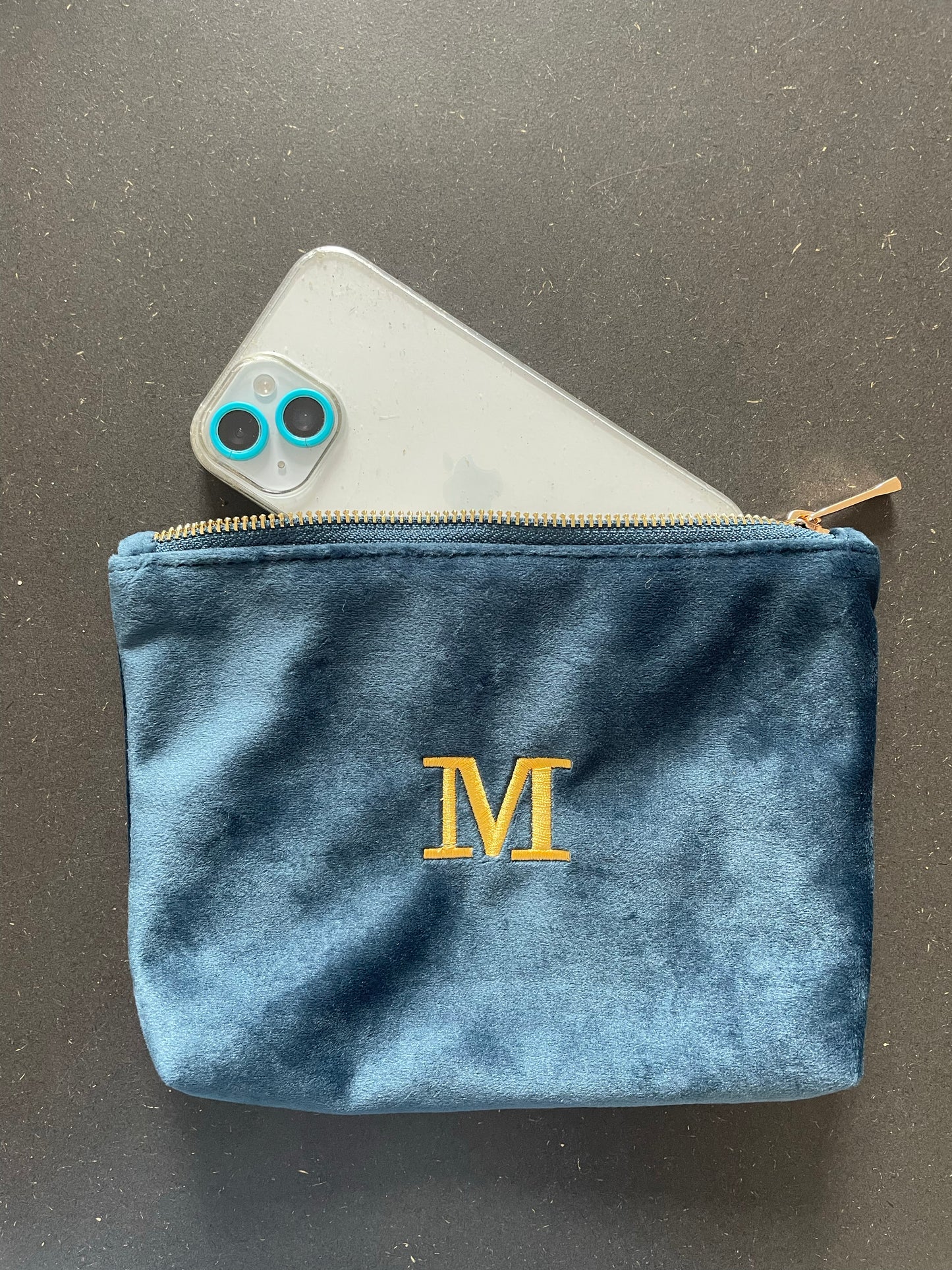 Vellutina grande Blu
