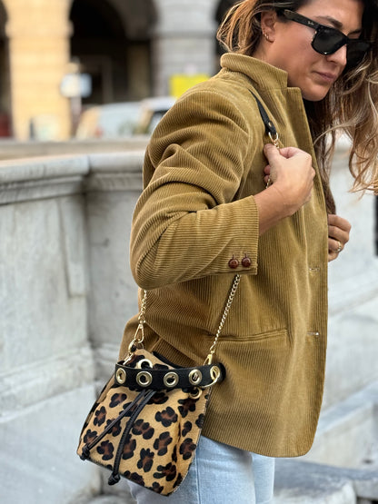 Borsa "Conni" giaguaro