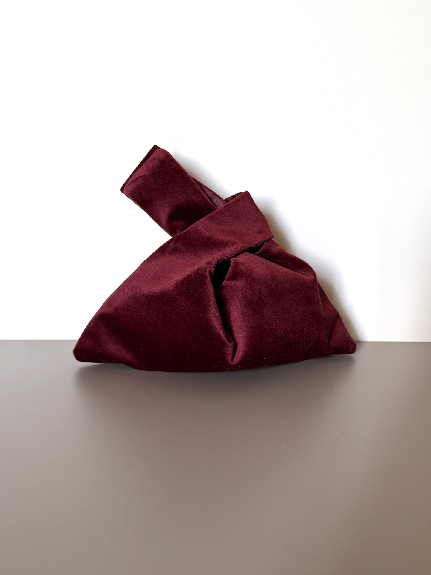 Borsa "Japanese knot" burgundy