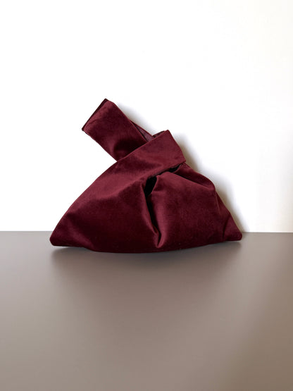 Borsa "Japanese knot" burgundy
