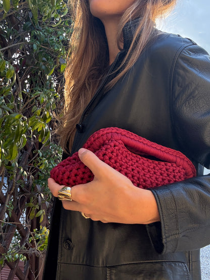 Borsa "Rossana" colore bordeaux