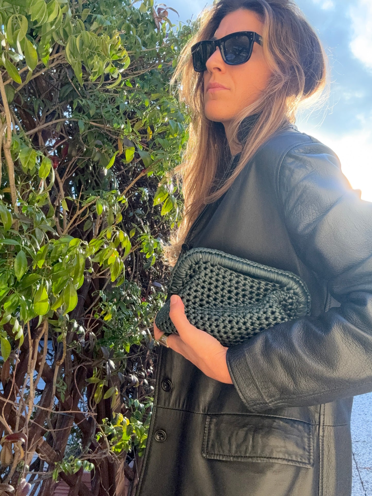 Borsa "Rossana" colore verdone