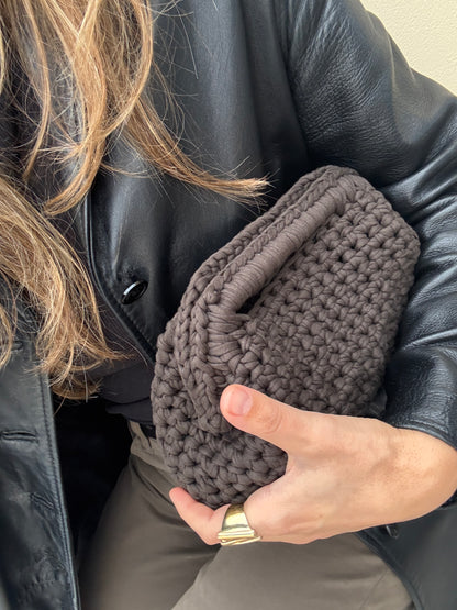 Borsa "Rossana" colore moka