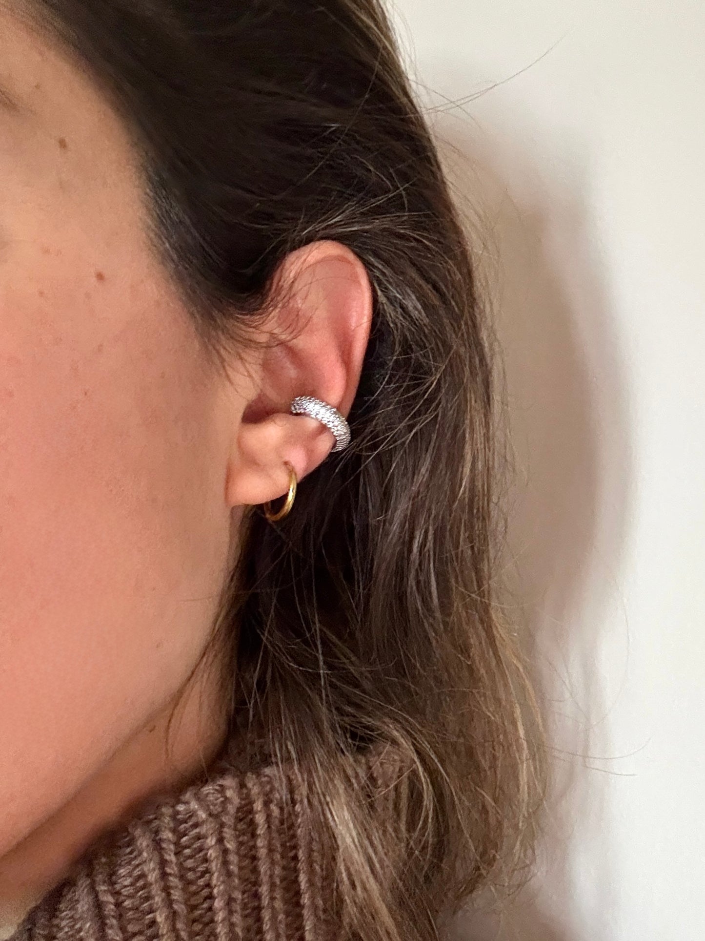 Earcuff con zirconi