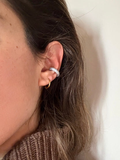 Earcuff con zirconi