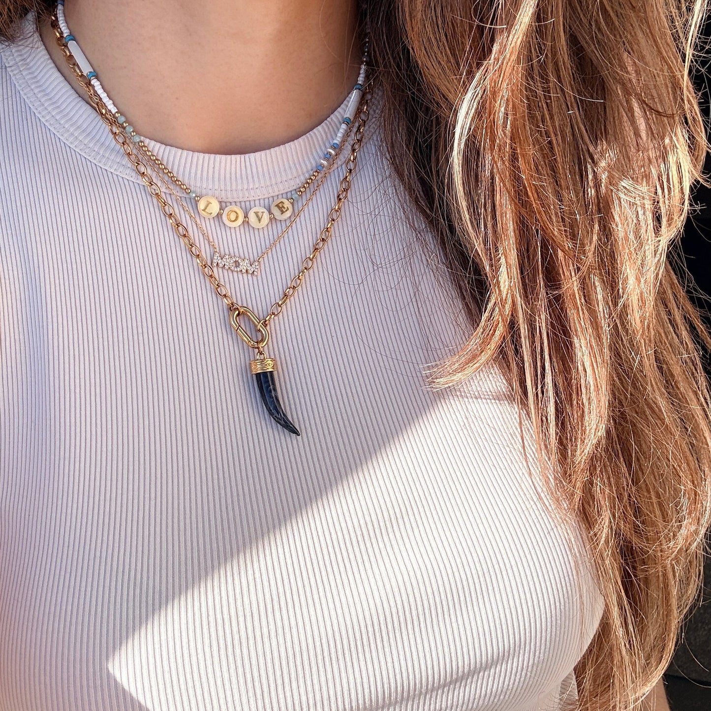 Collana "Love" perline
