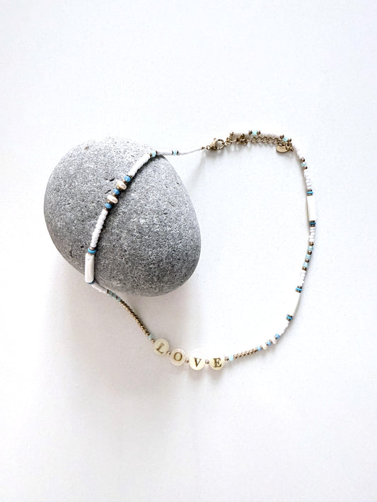 Collana "Love" perline