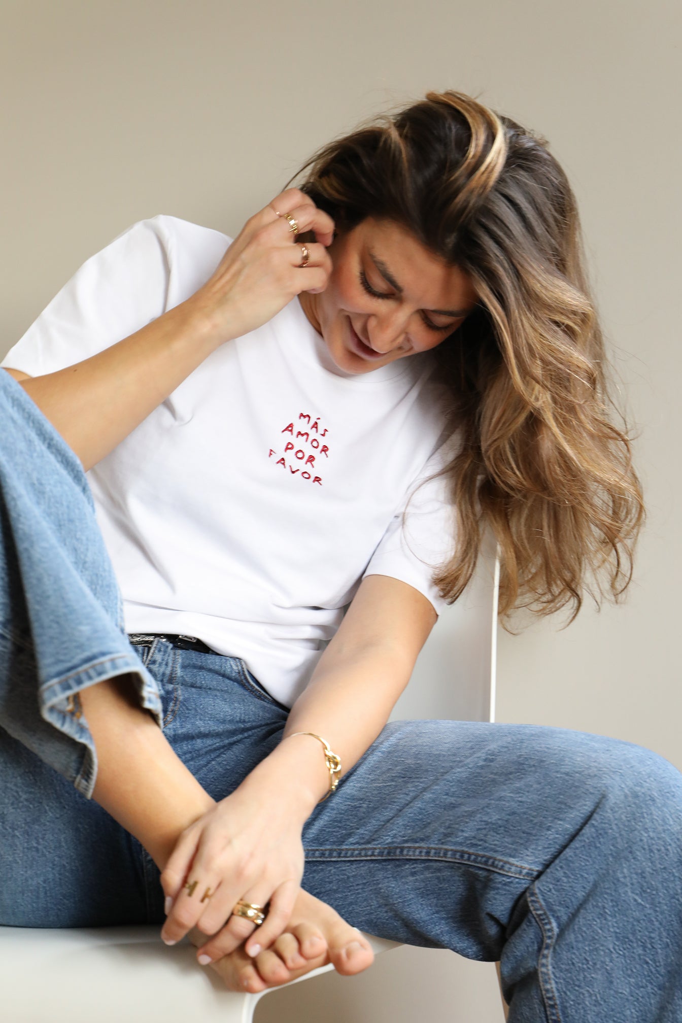 Tshirt "Mas amor por favor"