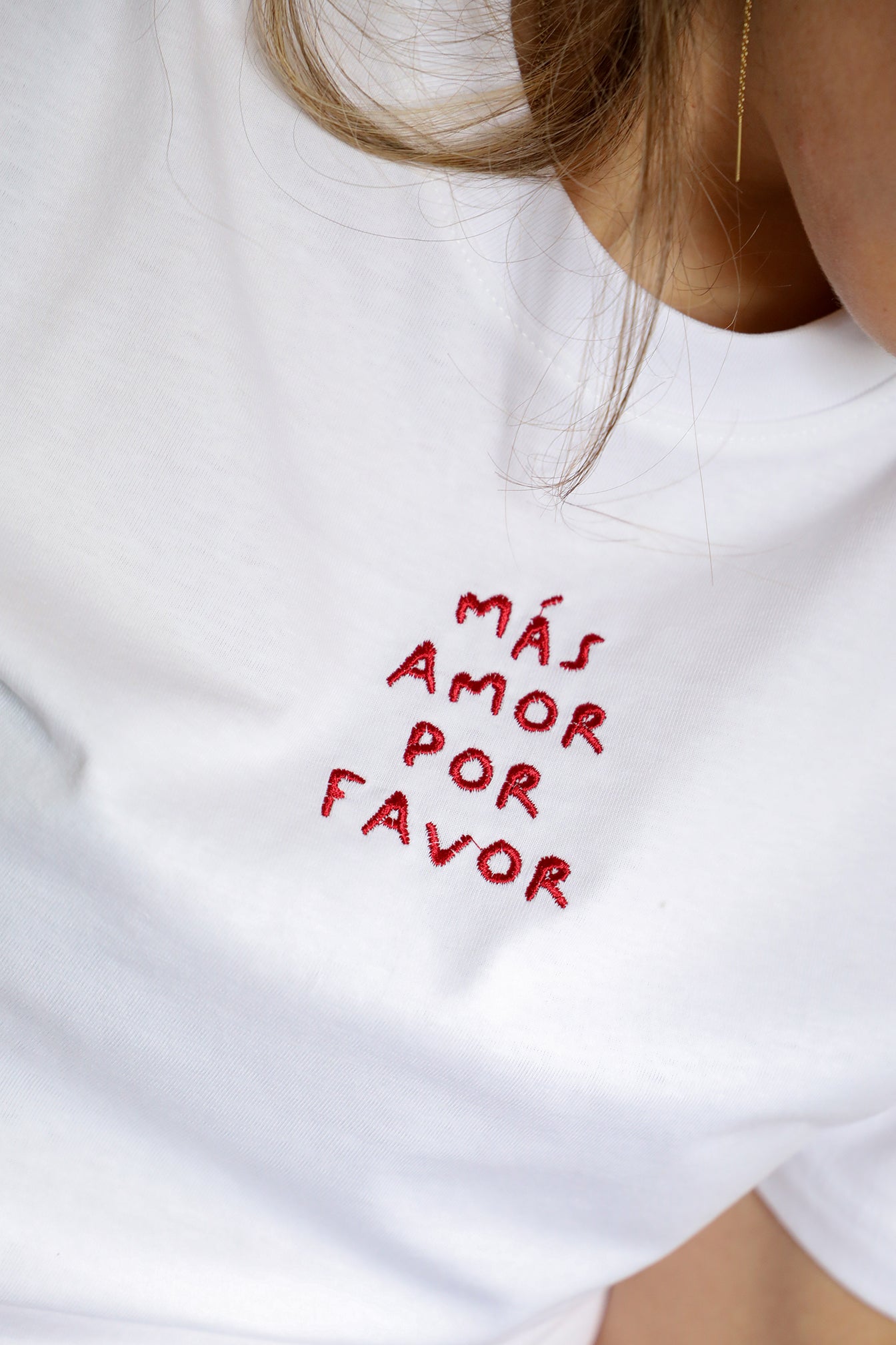 Tshirt "Mas amor por favor"