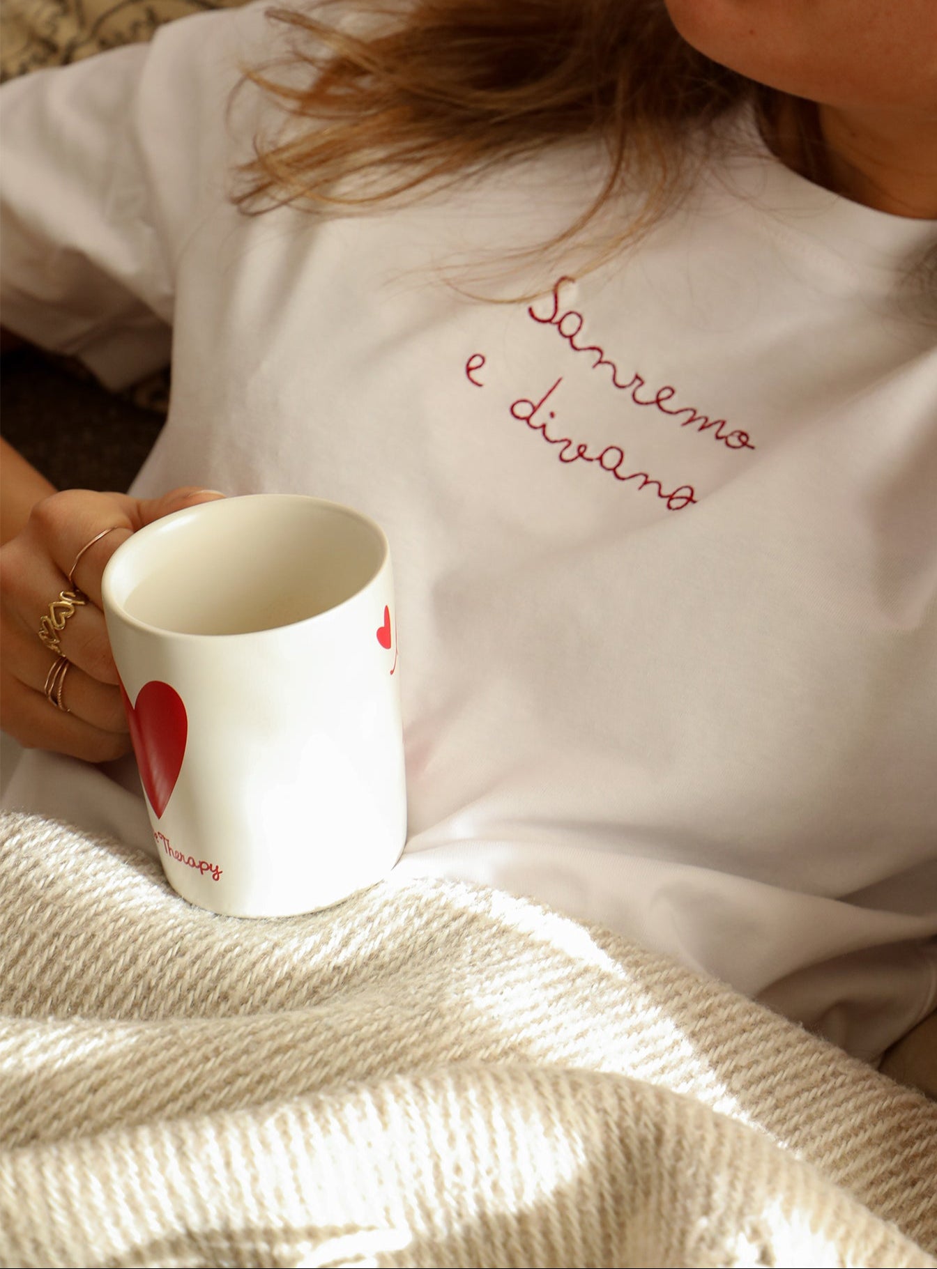 Tshirt "Sanremo e divano"