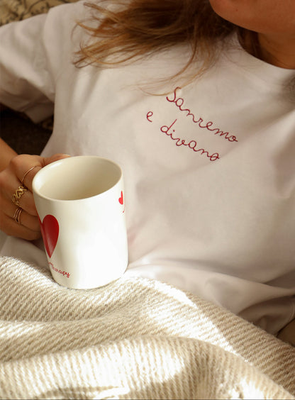 Tshirt "Sanremo e divano"