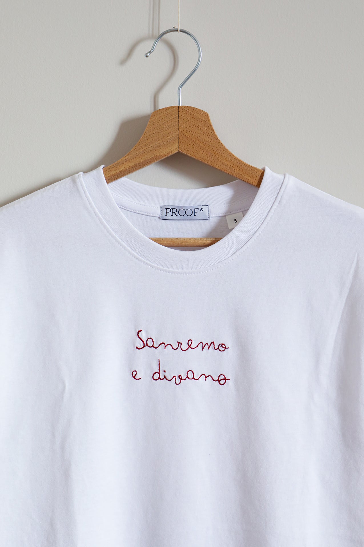Tshirt "Sanremo e divano"