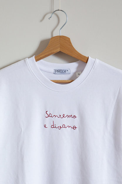 Tshirt "Sanremo e divano"