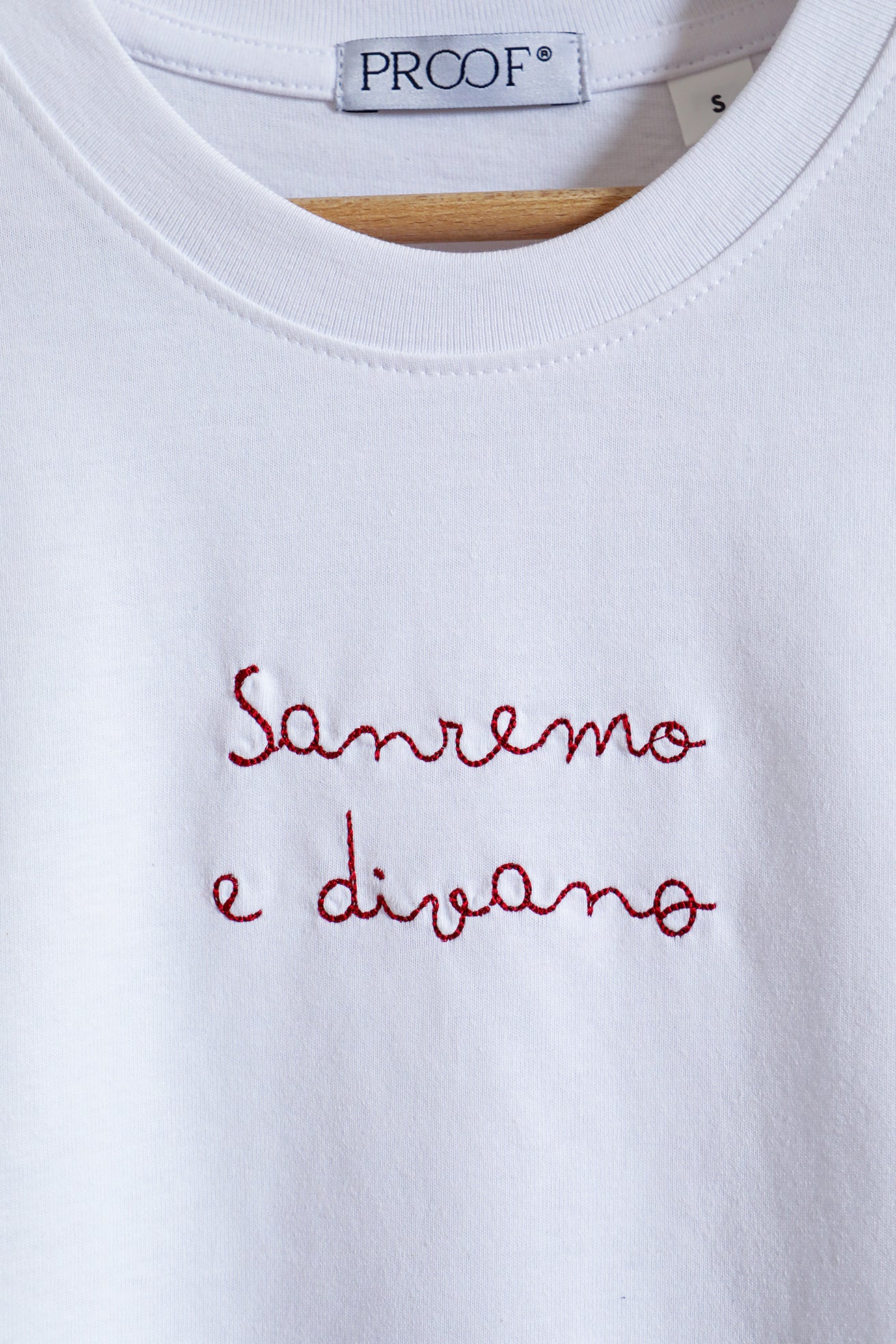 Tshirt "Sanremo e divano"