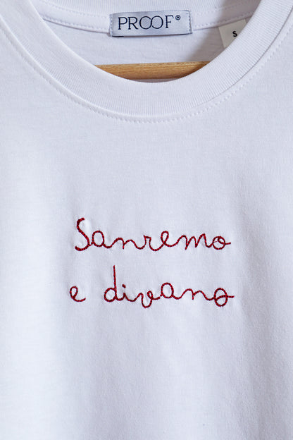 Tshirt "Sanremo e divano"