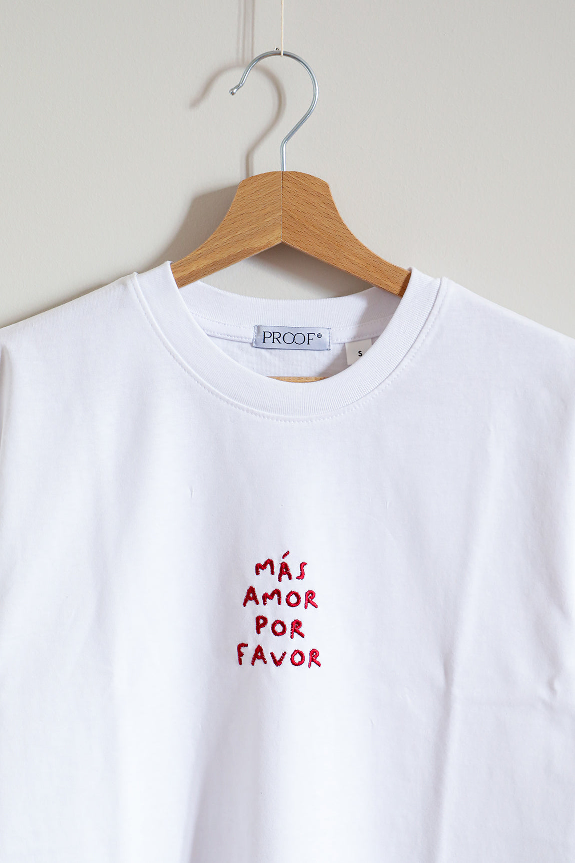 Tshirt "Mas amor por favor"