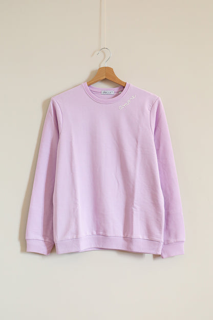 Felpa "Amore" color rosa candy