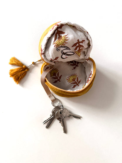 Portachiavi “Filippo” ocra