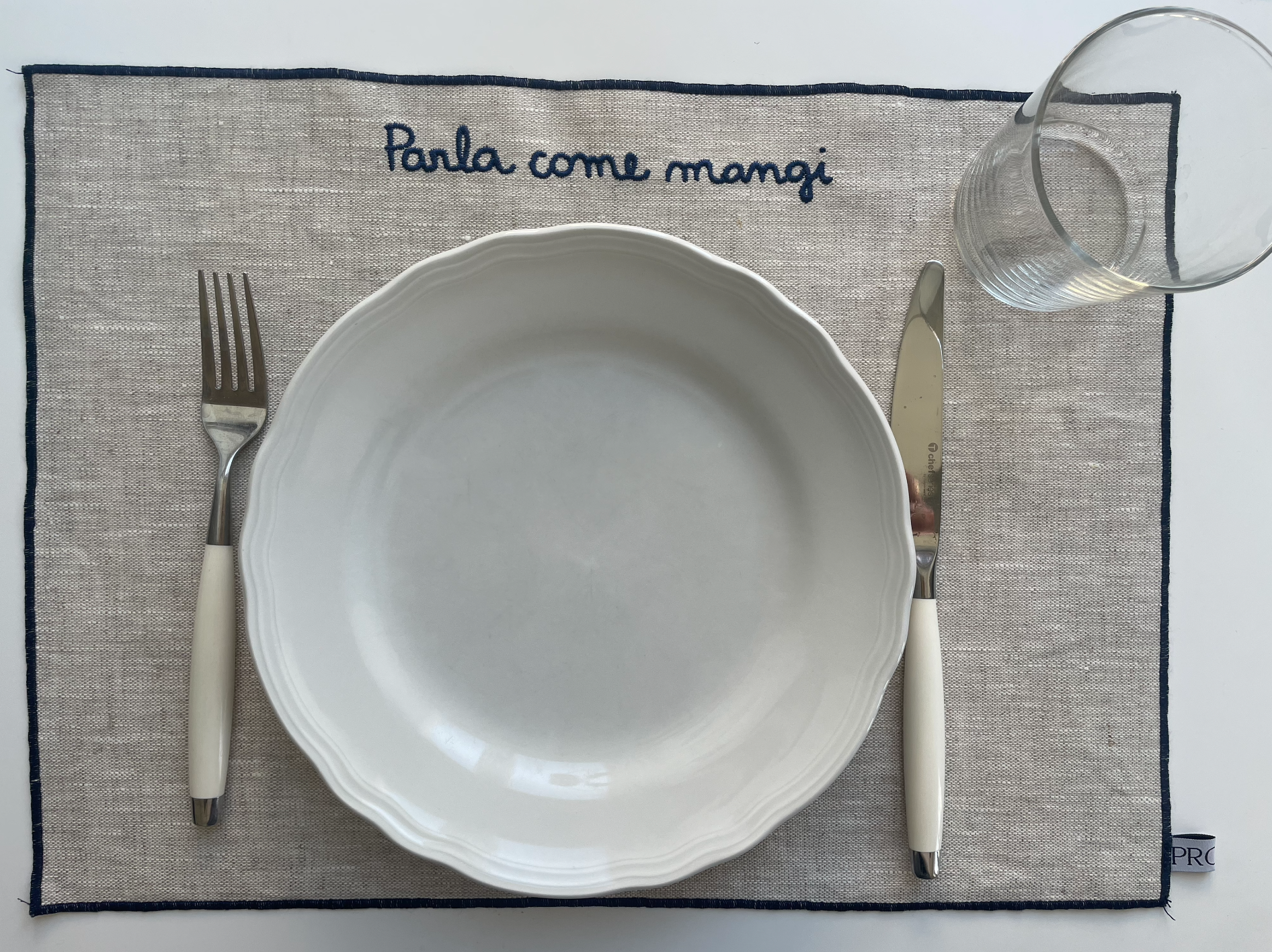 Tovaglietta Parla come mangi