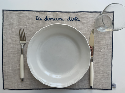 Set di 4 tovagliette a scelta