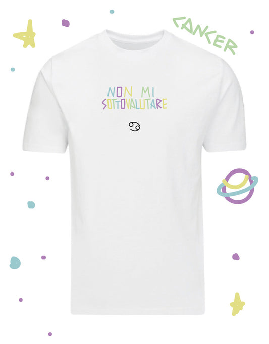 Tshirt "Cancer" - Non mi sottovalutare