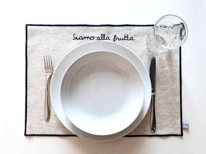 Tovaglietta "Siamo alla frutta"