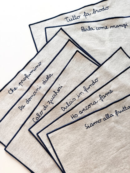 Tovaglietta "Da domani dieta"