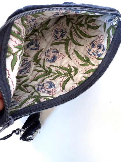 Vellutina con manico blu