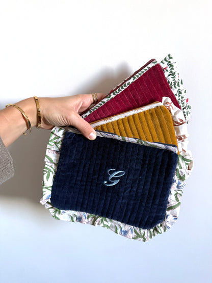 Vellutina con manico rosso