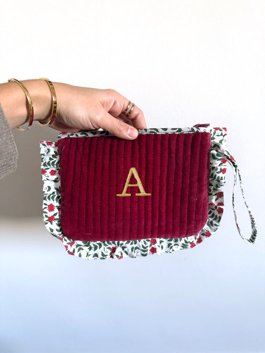 Vellutina con manico rosso