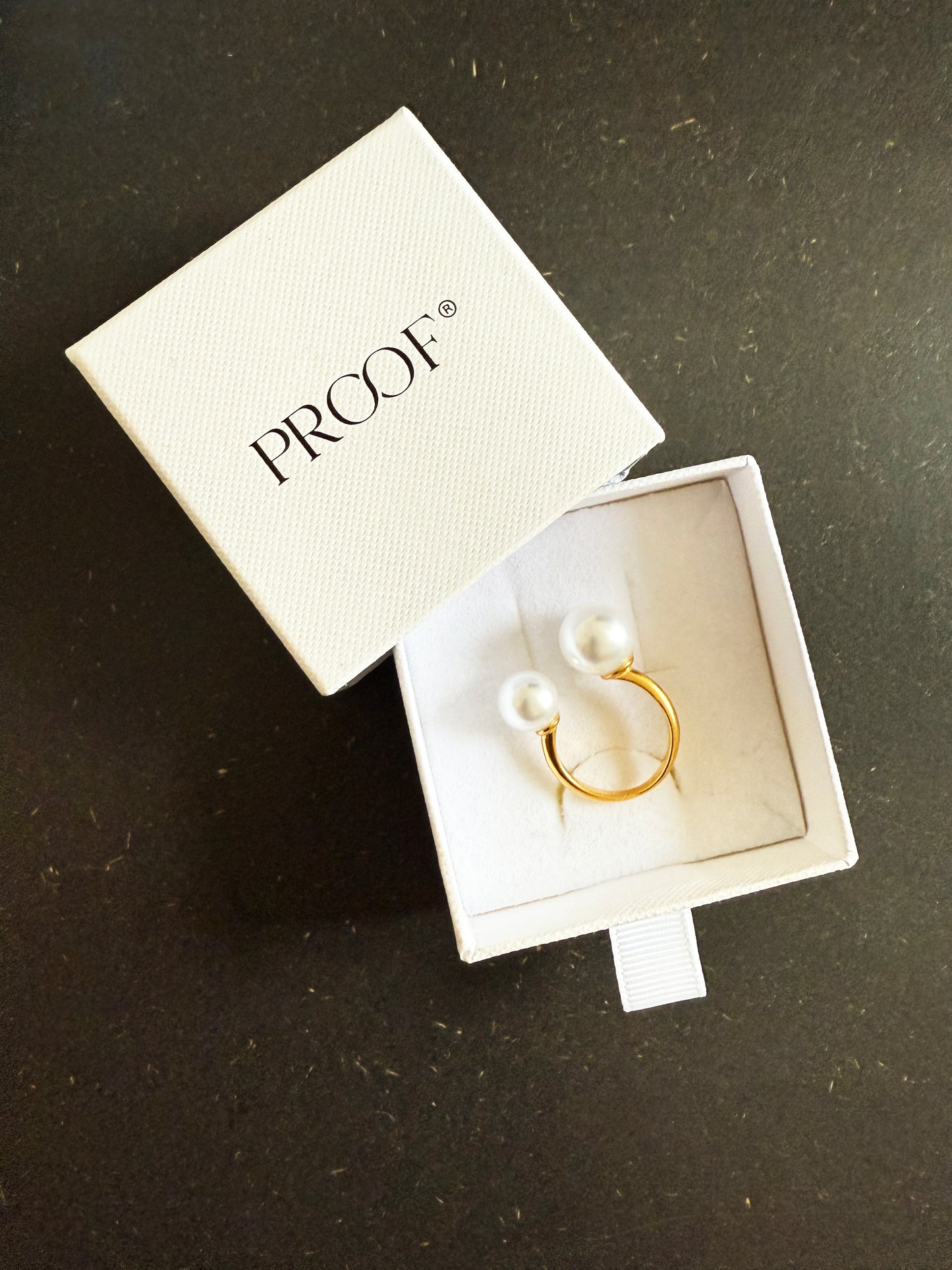 Anello perle