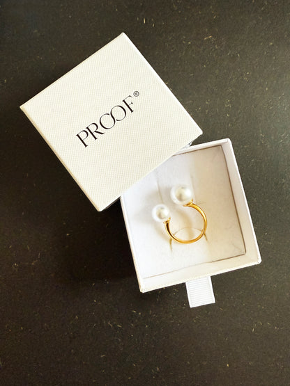 Anello perle