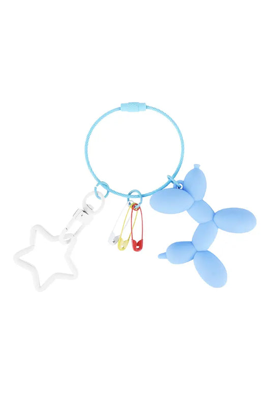 Portachiavi Dog azzurro