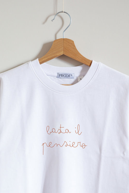 Tshirt "basta il pensiero" (Xmas edition)