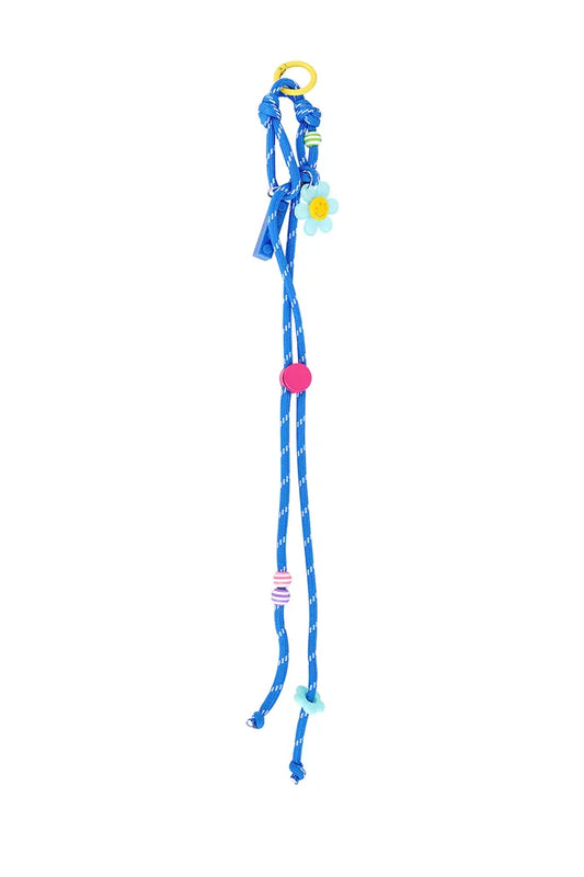 Portachiavi Happy flower blu