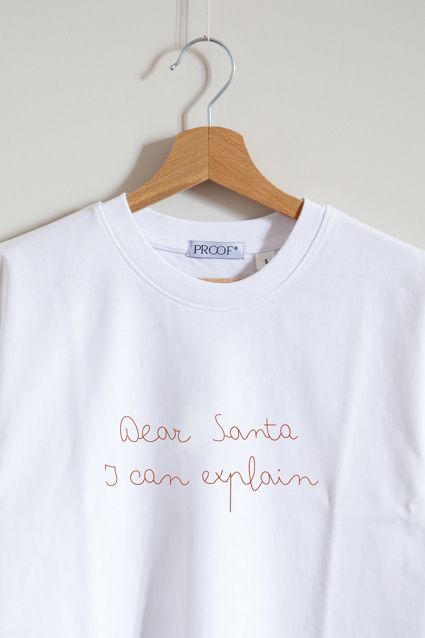 Tshirt "Dear Santa" (Xmas edition)