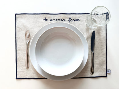 Tovaglietta "Ho ancora fame"